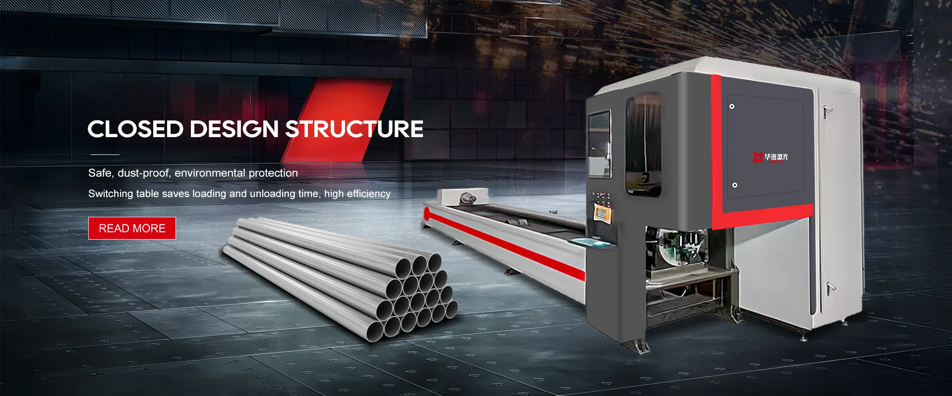 China Tube Metal Laser Cutting Machine Leverandør